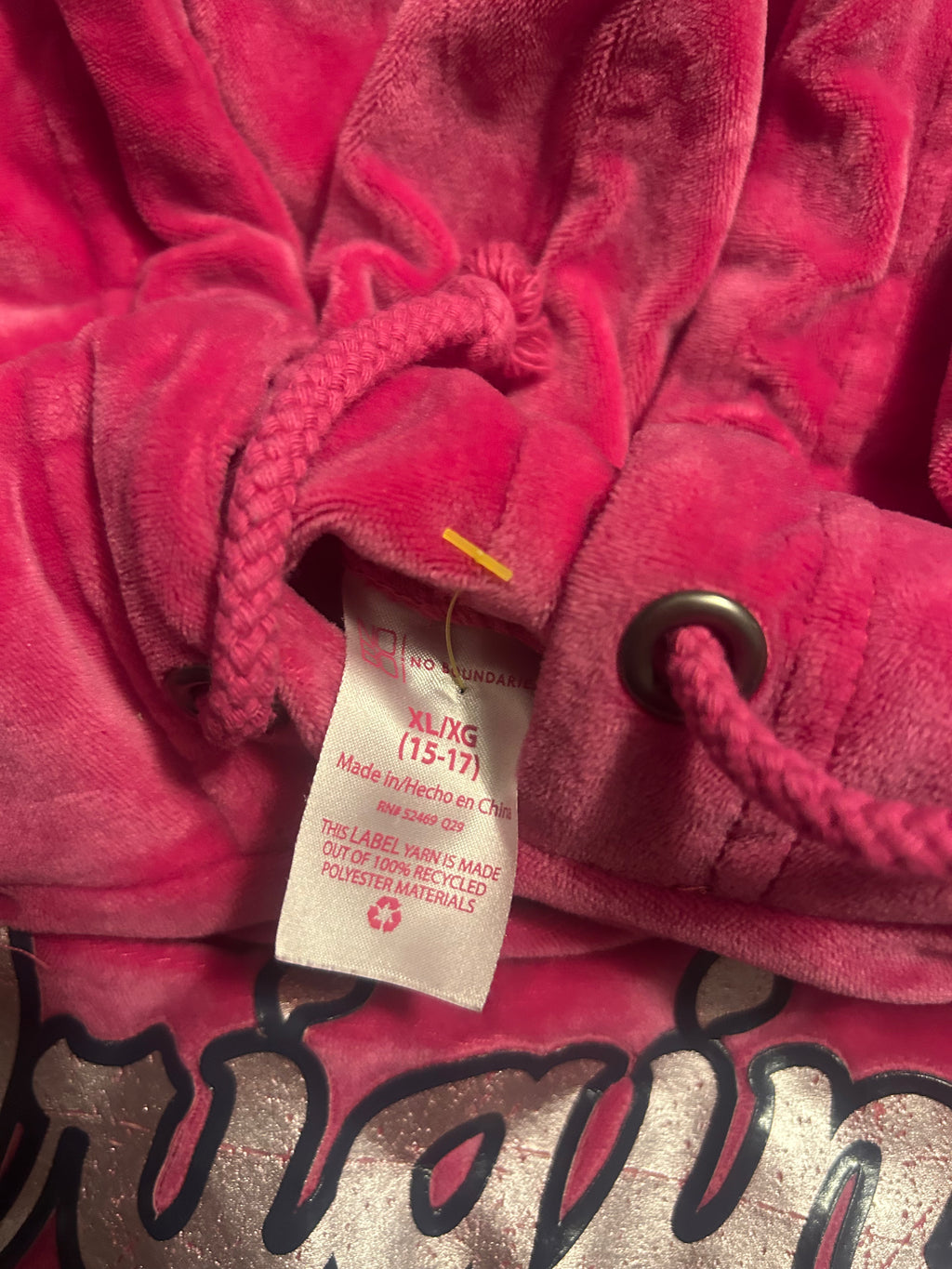 Used No Boundaries hoodie